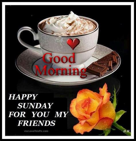 Good Morning Happy Sunday My Friends Pictures Photos And