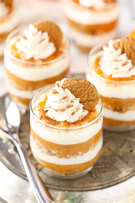 For when turning on the oven is just too you can top this citrus dessert with blueberries — or whatever berry your heart desires. No Bake Pumpkin Pie in a Jar - Life Love and Sugar