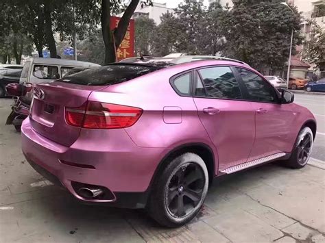 2021 Candy Pink Gloss Metallic Vinyl Wrap For Car Wrap With Air Bubble