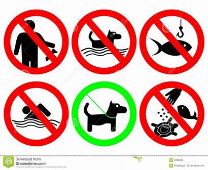 Rules Park Sign Littering Animals Clipart Feeding
