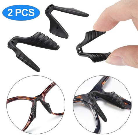 14 Silicone Nose Pads Gms Optical Bridge Strap Screw In Silicone Nose Pads For Eyeglasses