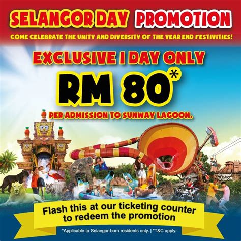 Prices and rates on lost world of tambun theme park entrance ticket, hot springs and spa by night ticket, pay per ride, locker and tube rental. Sunway Lagoon RM80/Admission Ticket (Walk-in, Selangor ...