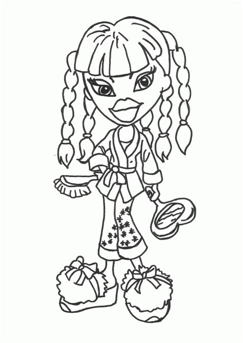 86 bratz printable coloring pages for kids. Coloring Pages: Bratz Coloring Pages 1
