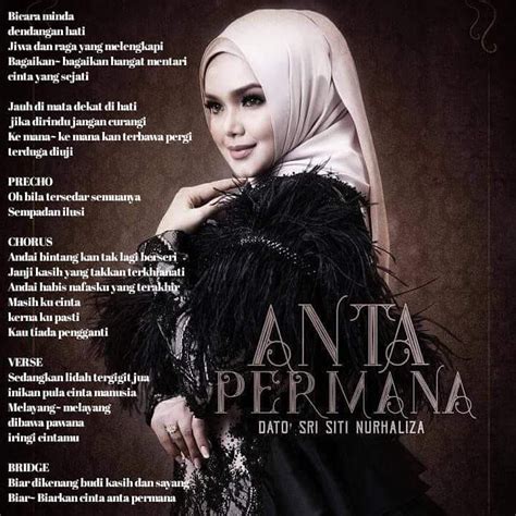 Dato' sri siti nurhaliza anta permana. Ada Apa Pada Single ANTA PERMANA Datuk Seri Siti Nurhaliza ...