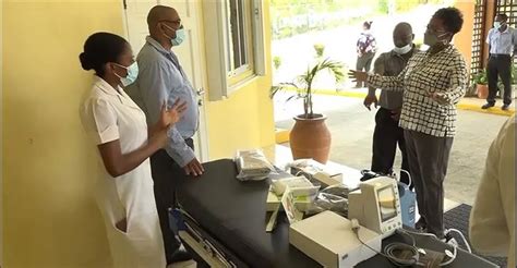 Saint Lucia Health Ministry Delivers Biomedical Equipment To Comfort Bay Senior Citizens Home