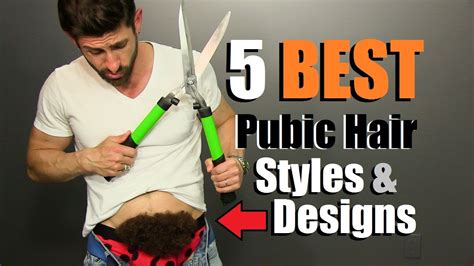 How To Trim Your Pubes Like A PRO 5 BEST Pubic Hair Designs For Men