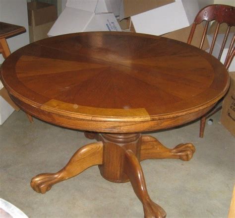Shop our collection of round dining room tables at macys.com! The beauty of Round Dining Room Table with Leaf / Leaves ...