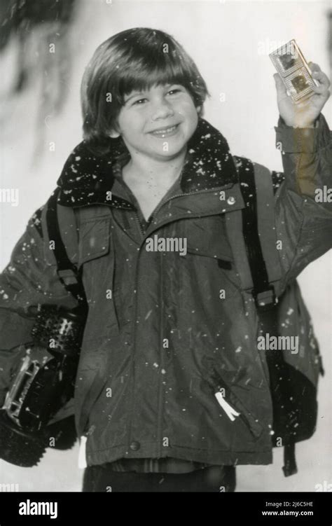 American Child Actor Alex D Linz In The Movie Home Alone 3 Usa 1997