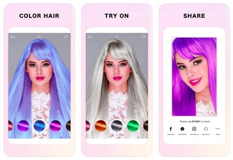 8 Best Apps For Hair Color Change To Use In 2023 Belletag