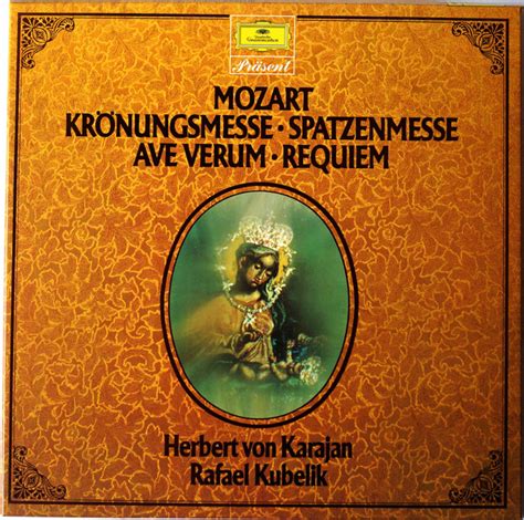 Krönungsmesse Spatzenmesse Ave Verum Requiem Von Mozart