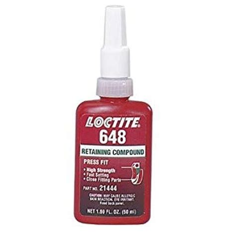 Loctite 648 High Strength Fast Cure Retaining Compound 50ml For Sale
