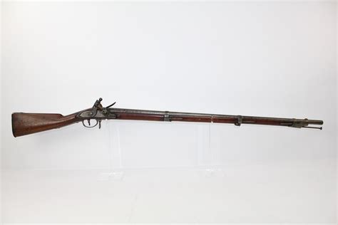 Us Harpers Ferry Model 1816 Flintlock Musket Candr Antique 002