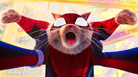 Spider Man Across The Spider Verse Miles Morales Vs Spider Cat 4k