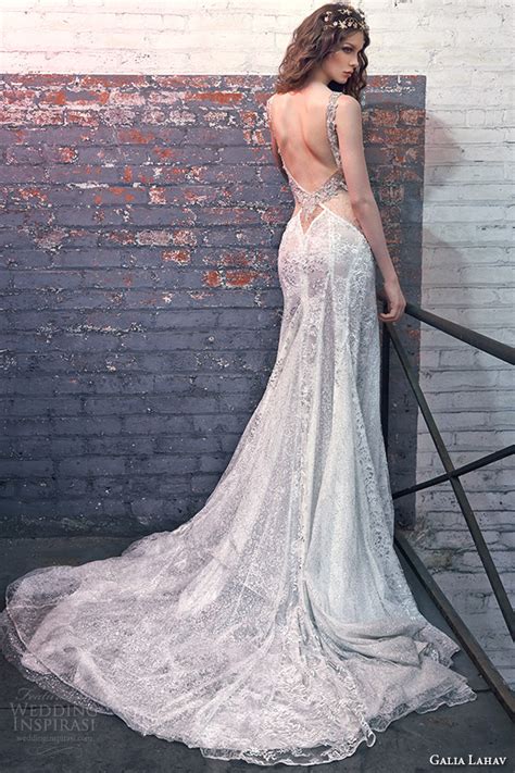 How to alter the pattern with separately cut cups for different body types. galia lahav spring 2016 bridal dresses plunging deep v ...
