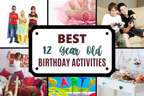 Best Activities For A 12 Year Old Birthday Party Life Is Sweeter By