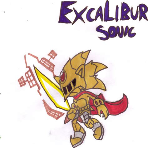 Excalibur Sonic By Sonicknight007 On Deviantart