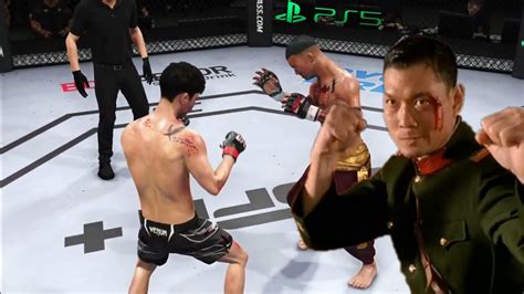 UFC4 Dooho Choi Vs Japanese General EA Sports UFC 4 Wwe Mma YouTube