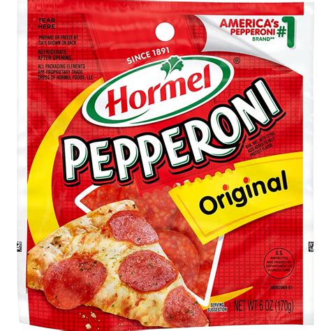 Hormel Original Sliced Pepperoni Shop Meat At H E B