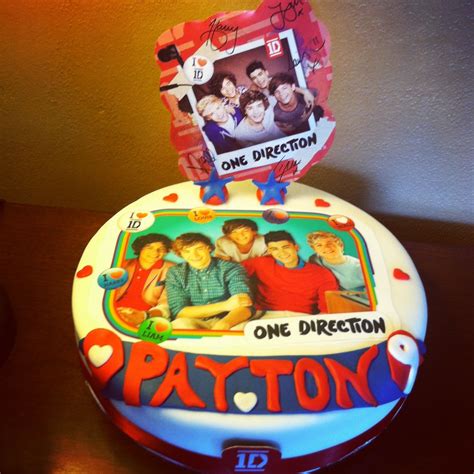 Ts One Direction Birthday Cake One Direction Birthday Baked Goods
