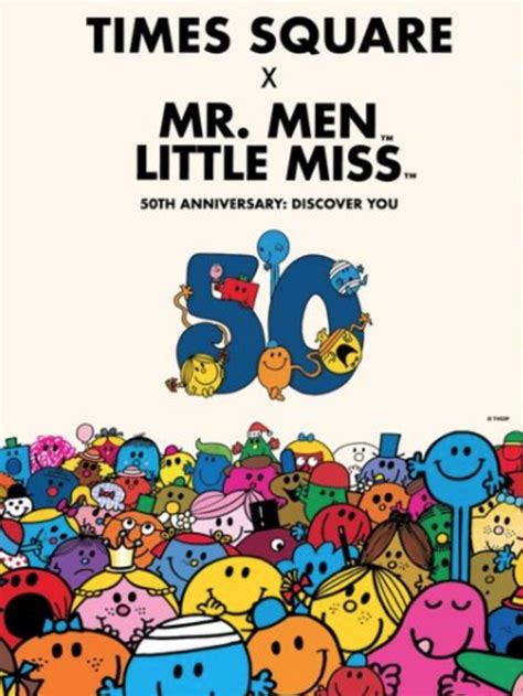 mr men little miss 50th anniversary