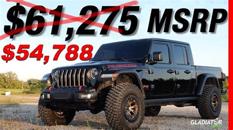 Jeep Gladiator Price Save Thousands Below Msrp Youtube