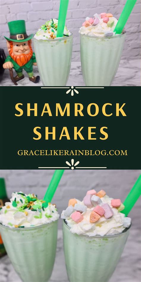 Shamrock Shakes Recipe In 2021 Shamrock Shake Homemade Shamrock