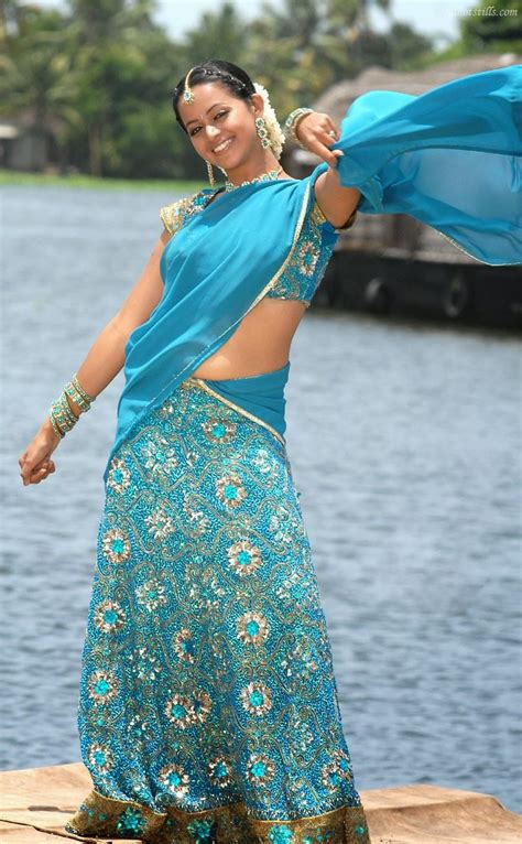 Bhavana Hot Navel Bhavana Hot Navel In Saree Indian Actress