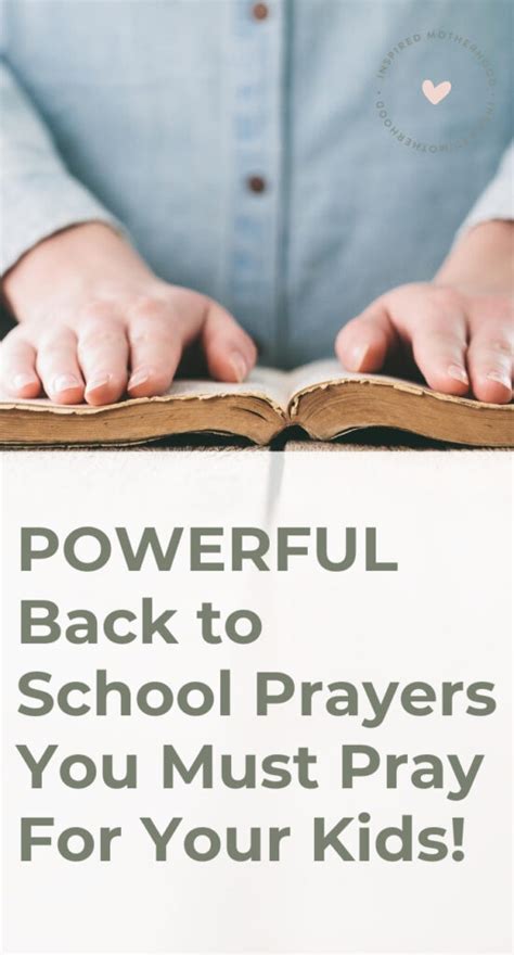 Powerful Back To School Prayers To Declare Over Your Children This Year