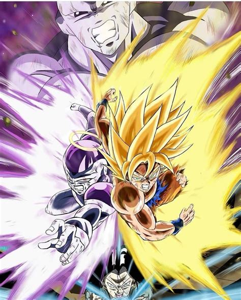 Dragon Ball Super Torneo De Poder Goku Freezer Dibujos Dibujo De