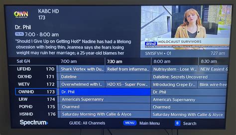 Lifetime Channel List For Spectrum 2022 Guide