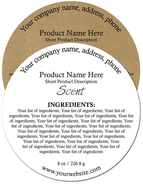 Ingredient Labels