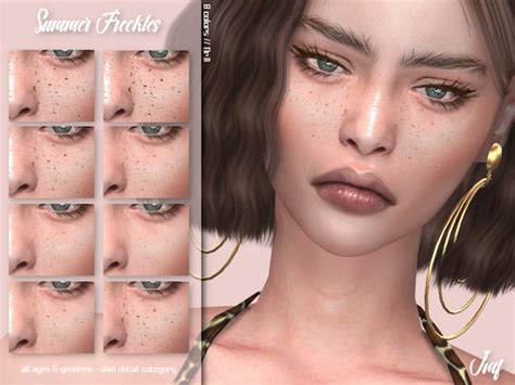Imf Summer Freckles N11 By Izziemcfire At Tsr Sims 4 Updates