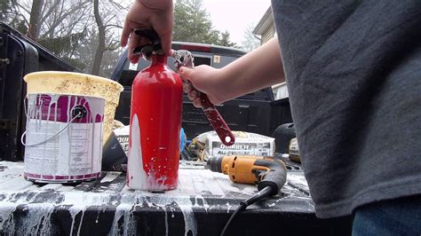 How To Refill Fire Extinguisher With Paint Servicing Refilling Of