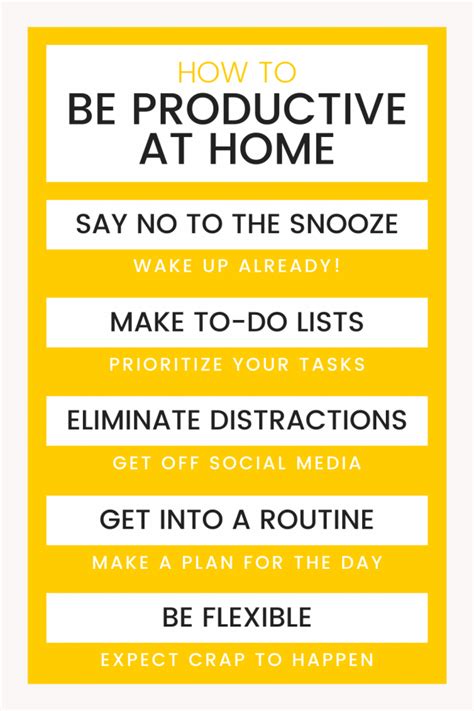 How To Be Productive At Home Real Tips For Busy Folks Bring Wit On
