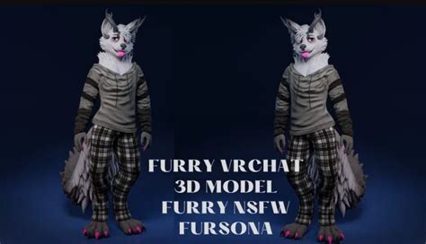 I Will Do Vrchat Avatar Furry Avatar 3d Model Fursona For Vtuber