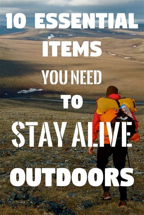 Survival Gear The 10 Essential Items You Need To Stay Alive Outdoors