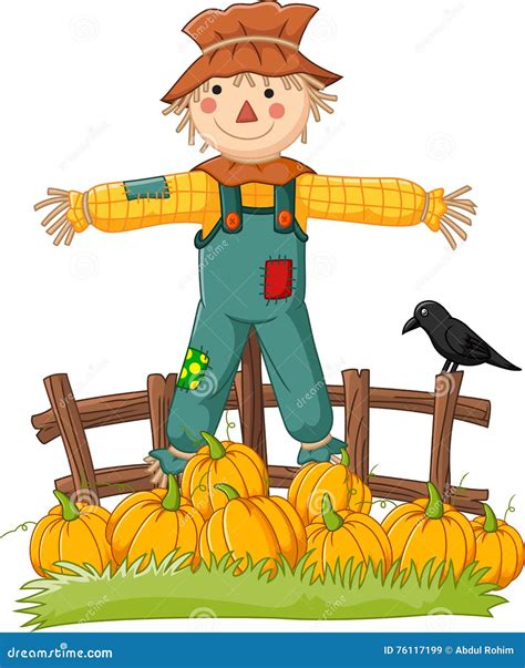 Scarecrow Cartoon Drawing
