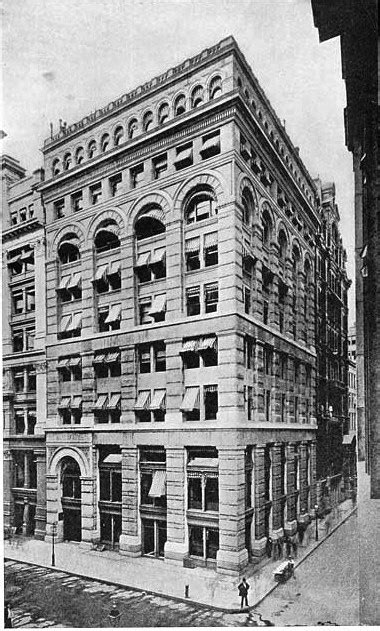 Daytonian In Manhattan The Lost 1888 Bank Of America Bldg No 44