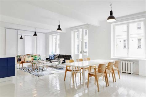 Furnish Scandinavian Style Dining Room Interior Magazine Leading