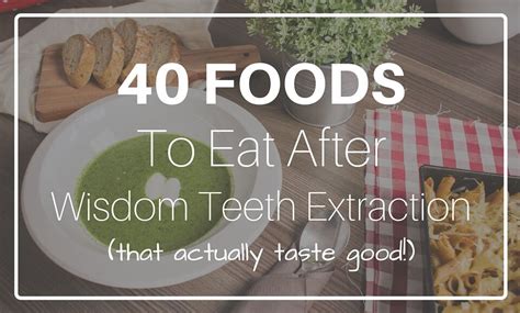 This means it can be hard to anticipate what is normal, and what is abnormal or severe tooth pain. Looking for FOODS TO EAT AFTER WISDOM TEETH EXTRACTION ...
