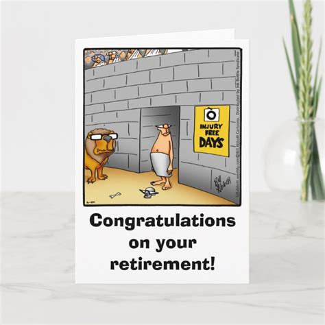 Retirement Humor Greeting Card