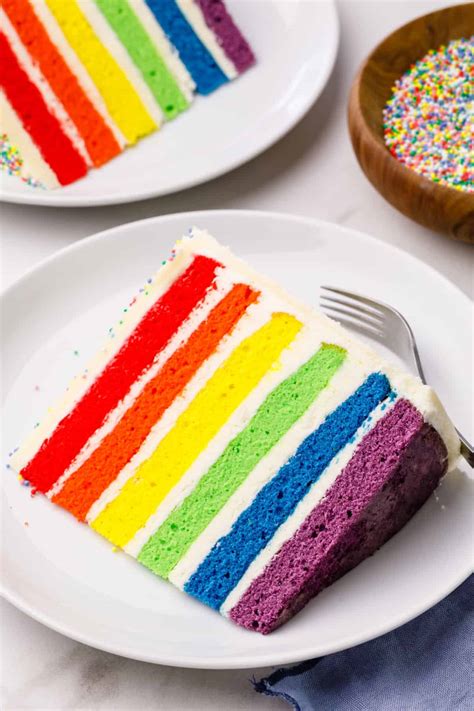 Rainbow Cake — Enchanted Oven Cakes Bakery Desserts Delivery