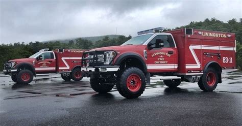 Kme 120 Quick Attack Ford F 550 Xlt Wildland Fire Truck To Livingston