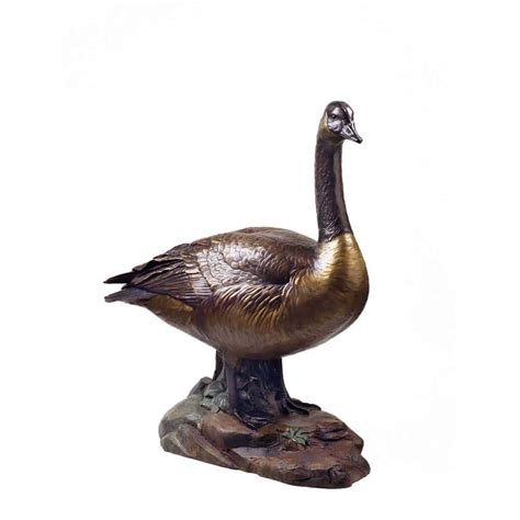 Bronze Canadian Goose Sculpture Caswell Sculpture