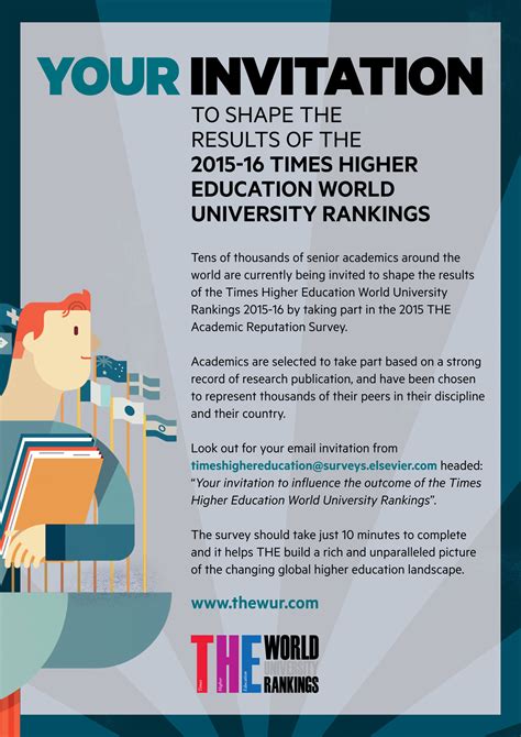 Academics Invited To Shape The Results Of The World University Rankings