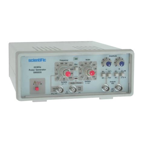 Sm5035 20 Mhz Pulse Generator Pulse Generators