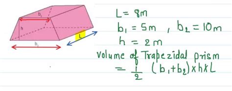 Geometry Volume Of Trapezoidal Prism Mathematics Stack Exchange