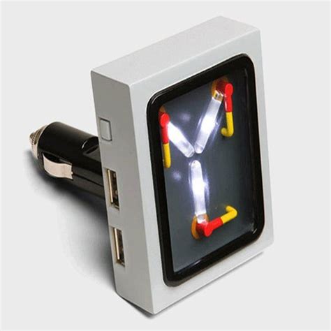 A Back To The Future Flux Capacitor Usb Charger That Will Have You