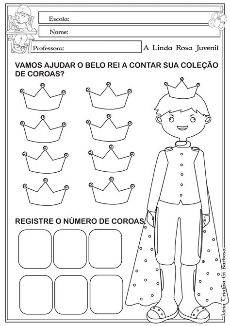 A Linda Rosa Juvenil Atividades Educação Infantil