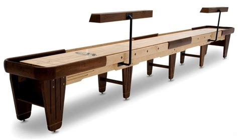 Hudson Dominator Shuffleboard 9 22 Custom Wood And Stain Options